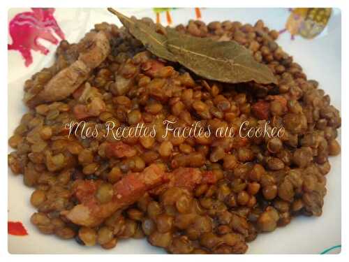 Lentilles et petits lardons