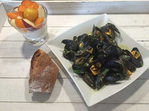 Moules façon thaï