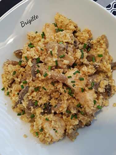 One Pot de Quinoa à la dinde Champignons