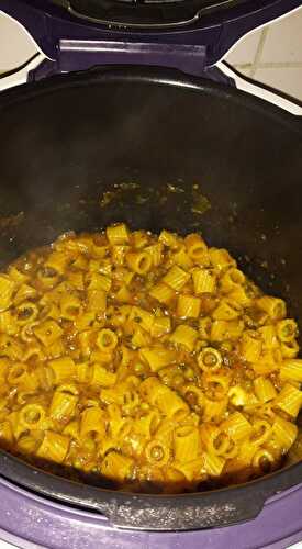 One pot pasta aux légumes