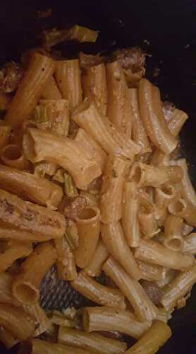 One Pot Pasta vert et rouge