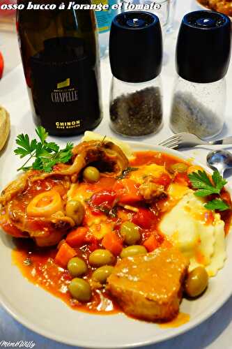 OSSO BUCCO A L’ORANGE ET TOMATES