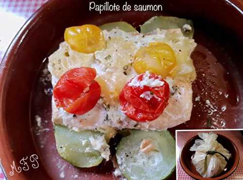 Papillote de saumon