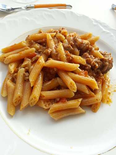 Pasta à la bolognese