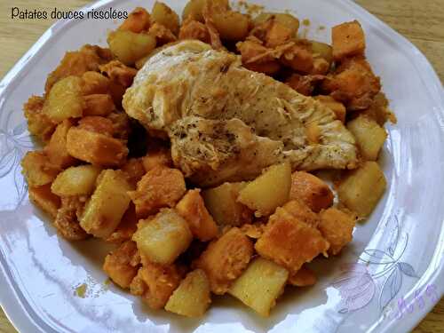 Patates douces rissolées