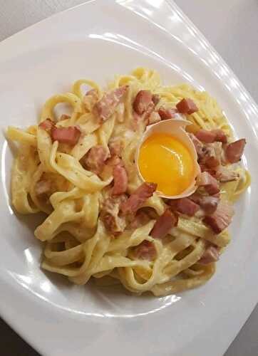 Pâtes Façon Carbonara