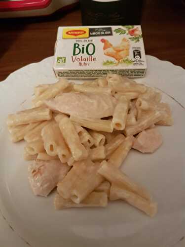 Pâtes poulet à la crème