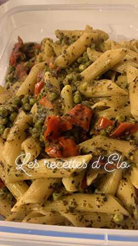 Penne aux légumes