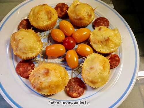 Petites bouchées au chorizo