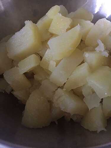 Pomme de terre à l’eau au Cookeo