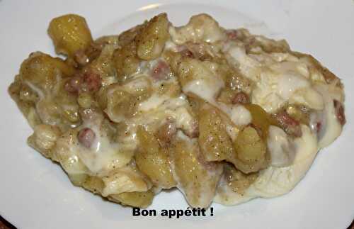 Pomme de terre façon TARTIFLETTE