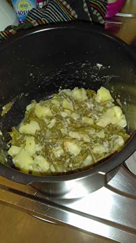 Pommes de terre et haricots au cookeo