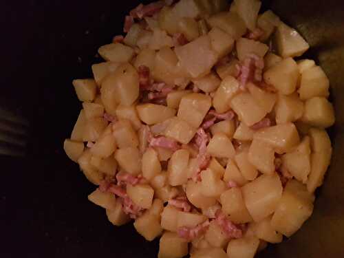 Pommes de terre lardons