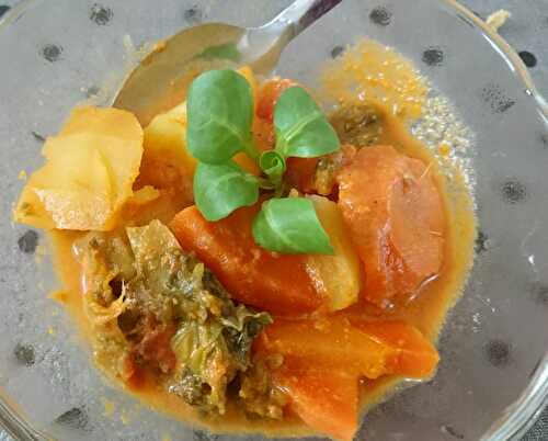 Potée de chou kale sans gluten et sans lactose, vegan !