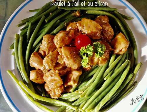 Poulet à l’ail et au citron