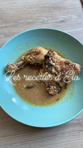 Poulet à la moutarde