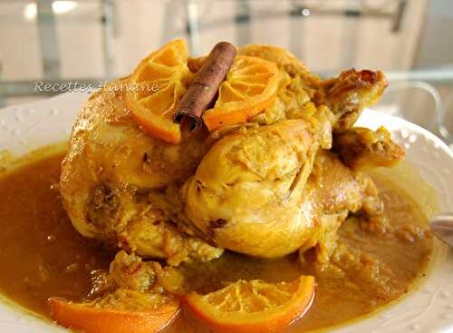 Poulet au miel et a l’orange