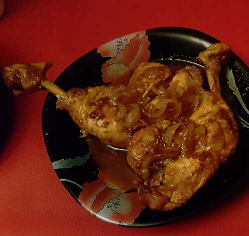 Poulet au vinaigre de figues