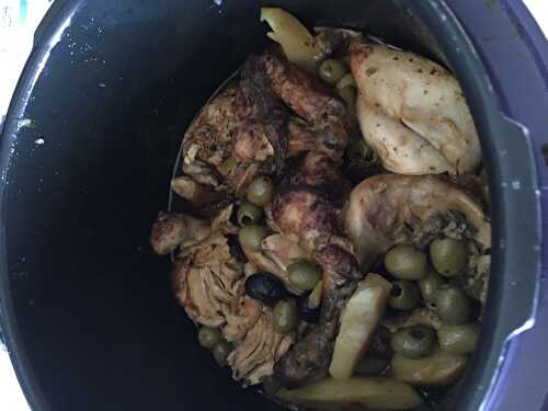 Poulet aux deux olives