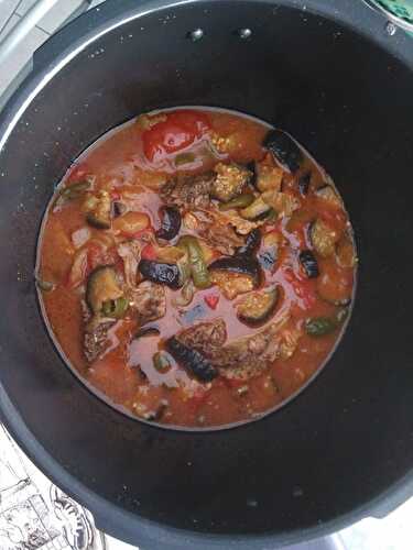 Poulet aux légumes