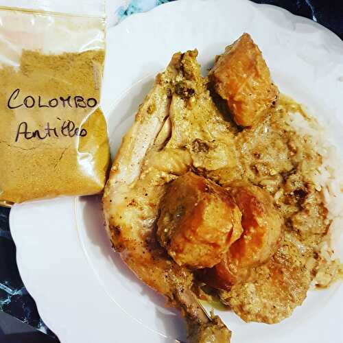 Poulet coco/ colombo