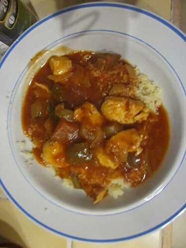 Poulet facon couscous