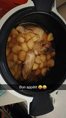 Poulet pomme de terre