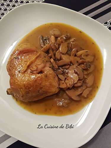 Poulet Sauce Champignons