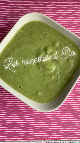 Purée brocolis à la vache qui rit