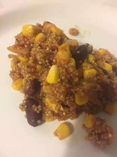 Quinoa à la mexicaine