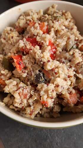 Quinoa aux légumes d’été