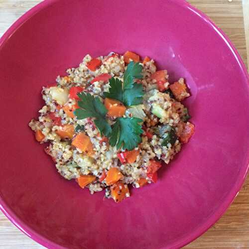 Quinoa aux legumes