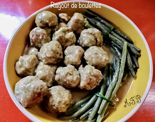 Ragoût de boulettes