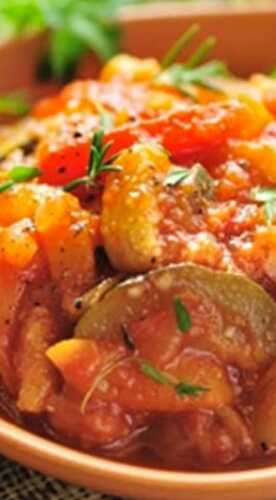 Ratatouille au cumin