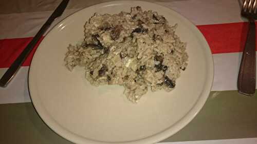 Risotto au champignon / parmesan