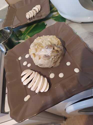 Risotto au poulet