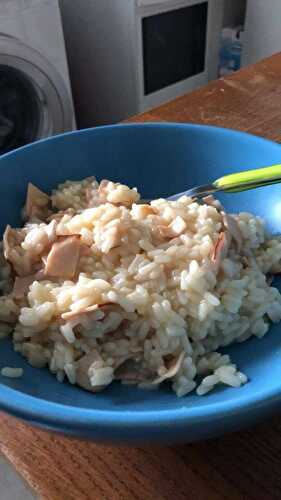 Risotto aux blancs de poulet