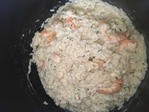 Risotto de gambas