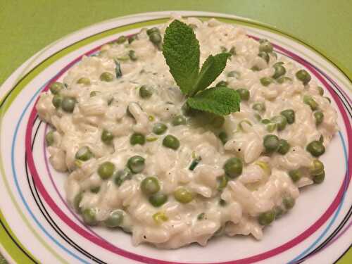 Risotto Petit pois / Menthe fraîche