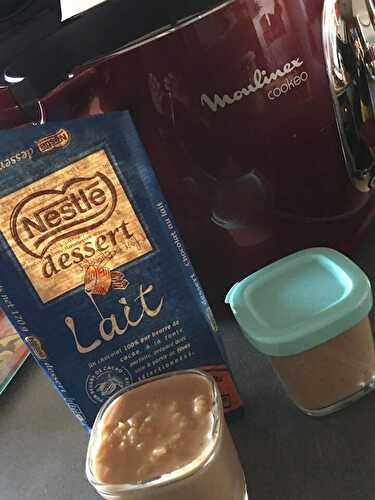 Riz au lait crémeux au chocolat au lait