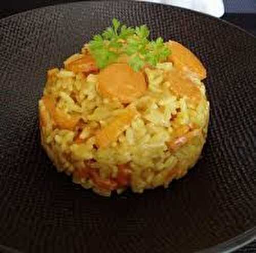 Riz et carottes à l’Indienne