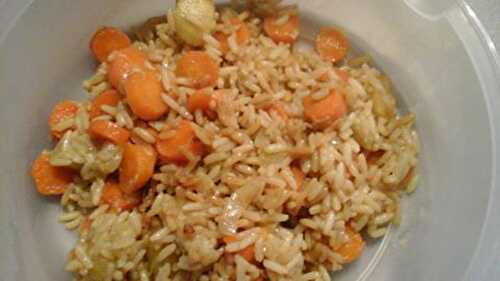 Riz et carottes