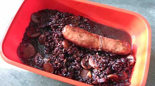 Saucisse de Toulouse et Riz vénéré