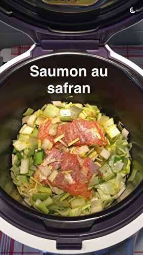 Saumon au safran