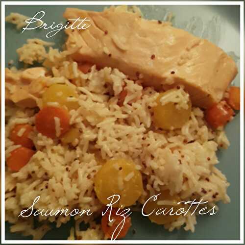 Saumon Riz et Carottes