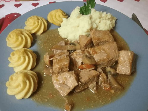 Sauté de porc à la bière