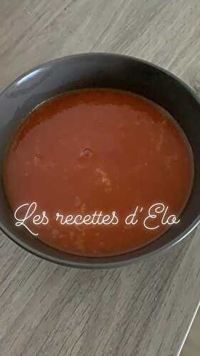 Soupe à la tomate au Cookeo :