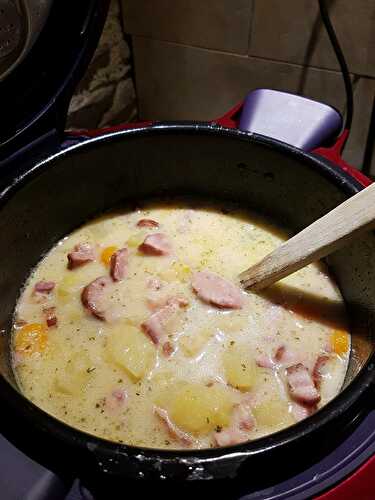 Soupe d’hiver aux pommes de terre