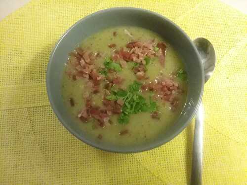 Soupe de légumes à l’eau de cuisson des asperges