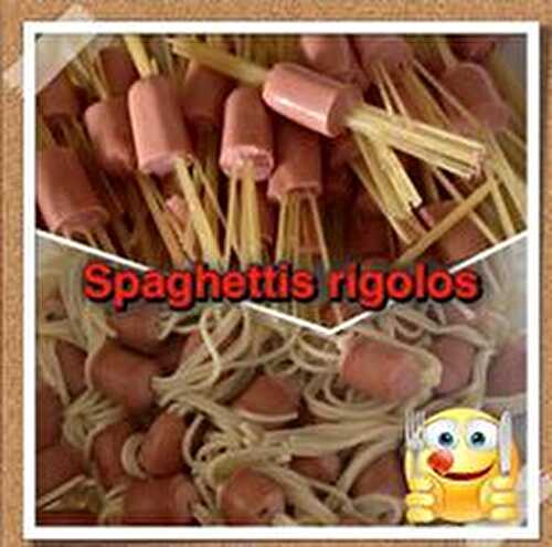 Spaghettis rigolos